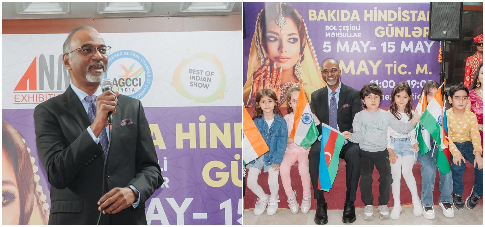 On 5th May 2023, Ambassador Sridharan Madhusudhanan inaugurated the 'Best of India' exhibition at Amay Shopping Center